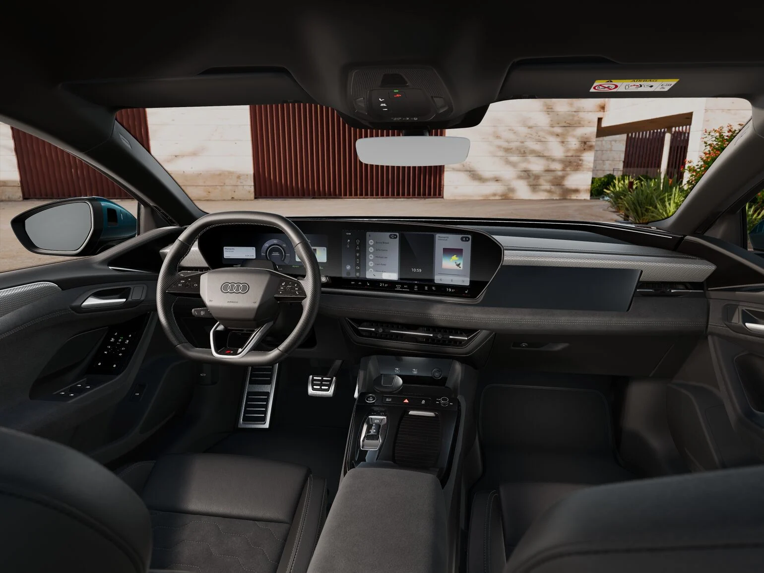 Audi A6 E Tron Quattro von Innen