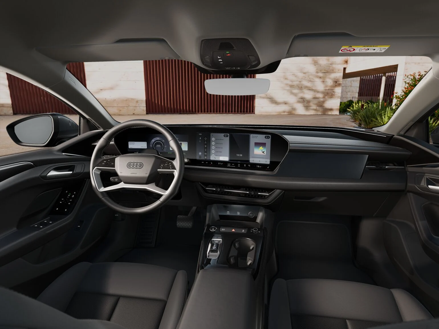 Audi A6 E Tron von Innen