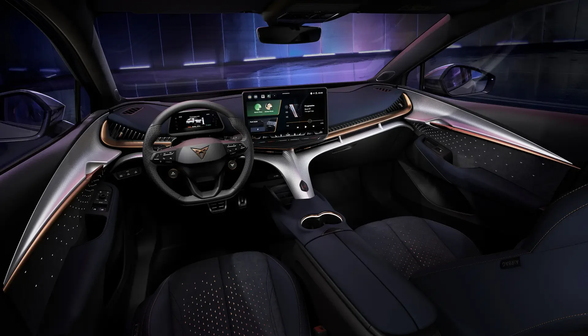 CUPRA Tavascan inside