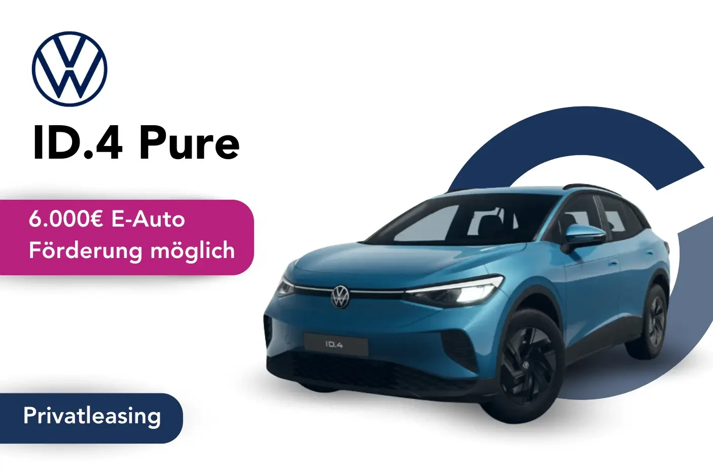 ID.4 Pure 6000E neu