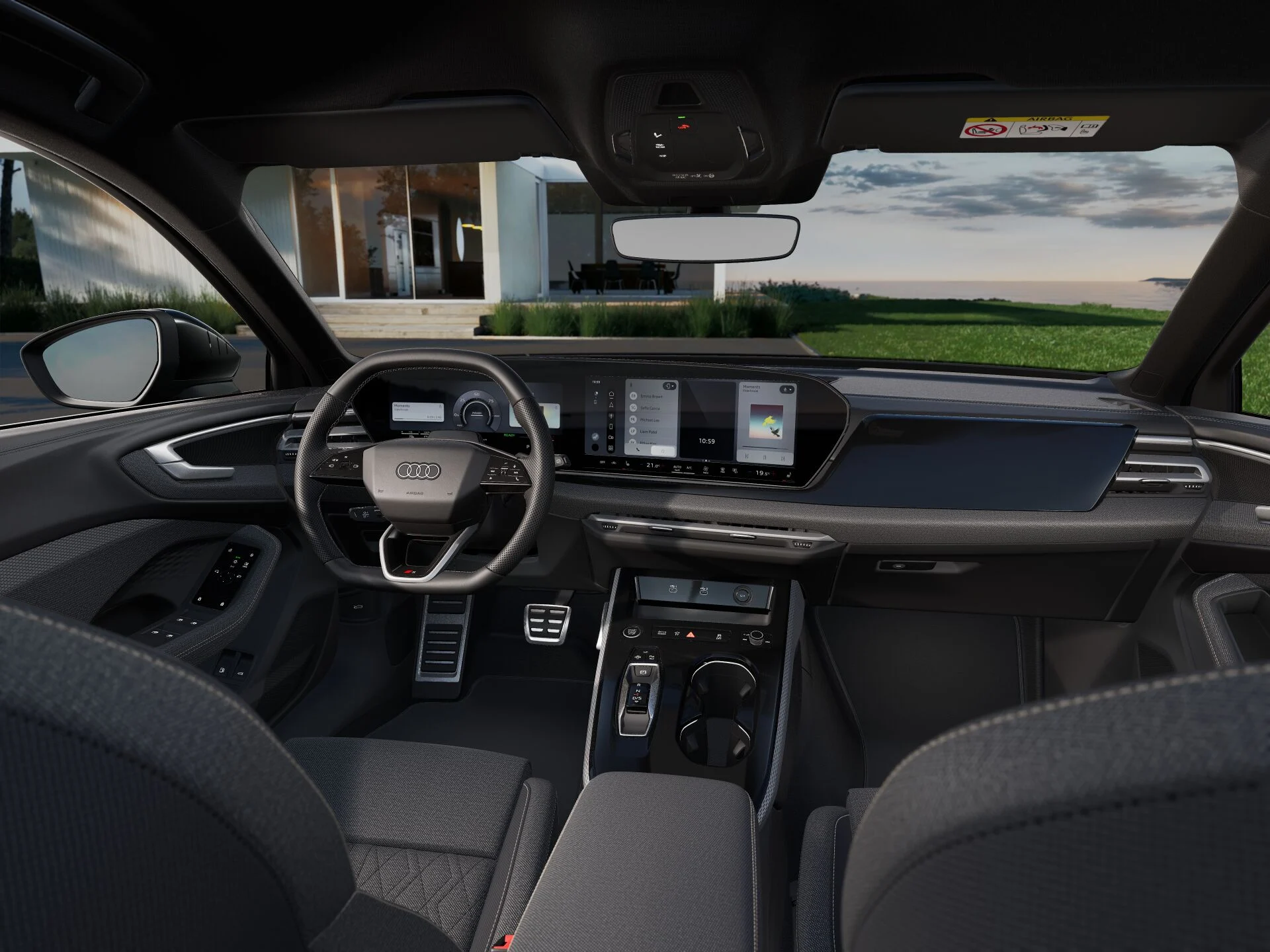 A5 Avant e hybrid innen