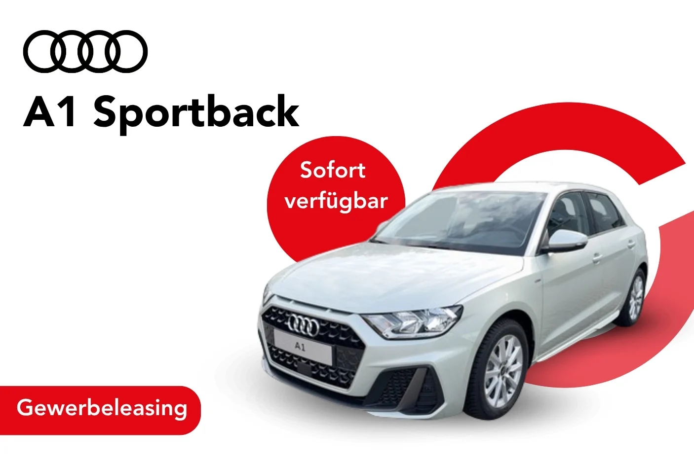 Angebotsbild A1 Sportback Gewerbeleasing