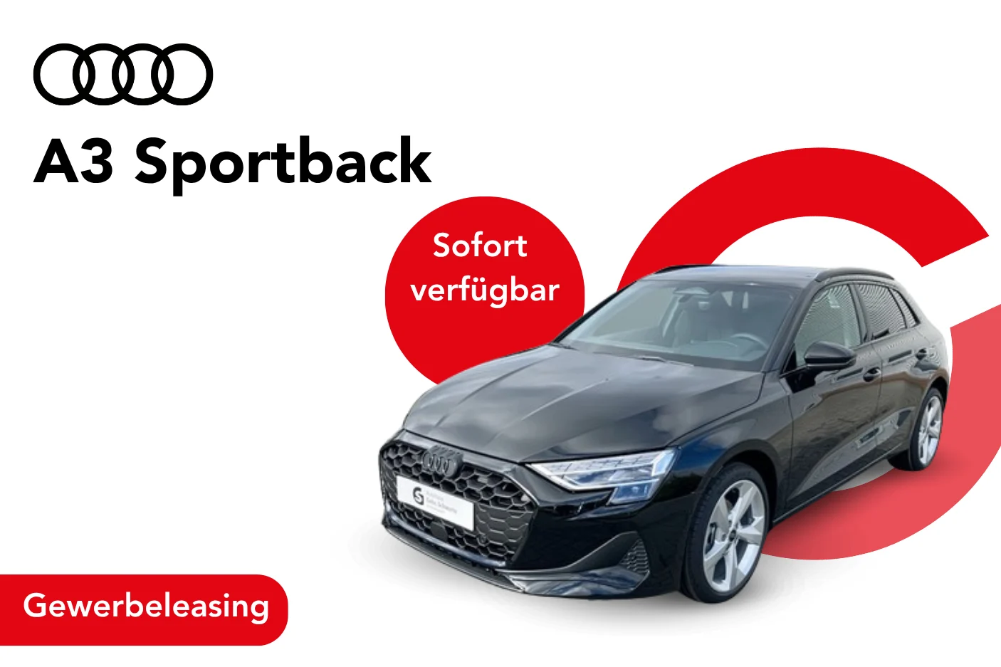 Angebotsbild A3 Sportback Gewerbeleasing