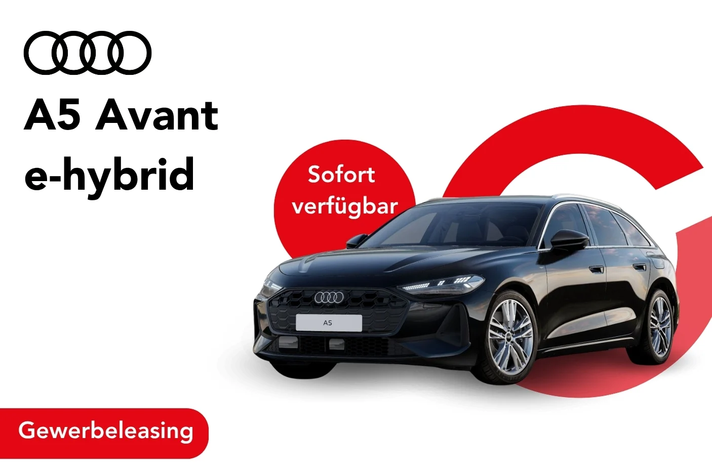 Angebotsbild A5 Avant e hybrid Gewerbeleasing