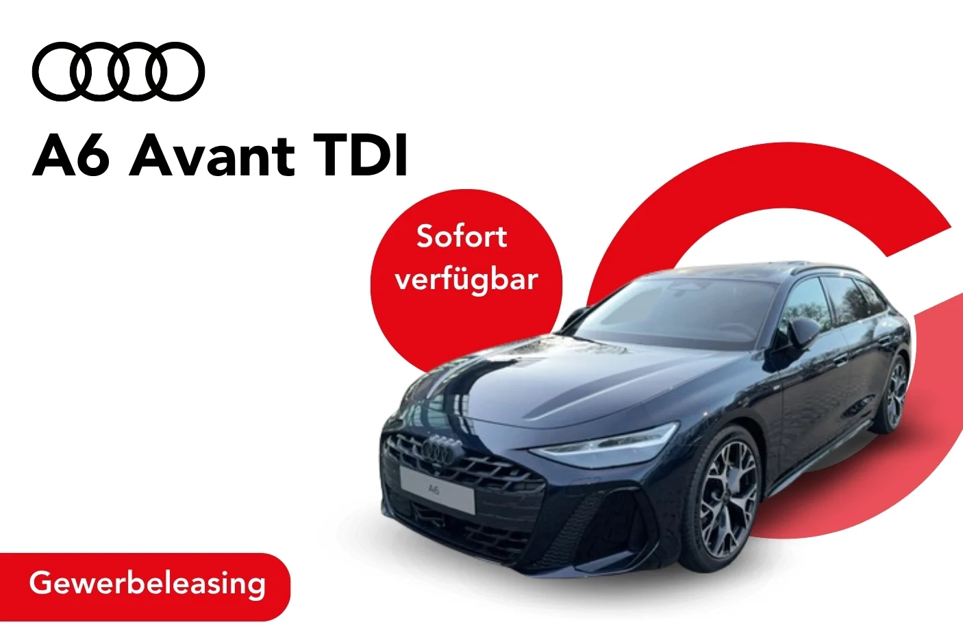 Angebotsbild A6 Avant TDI Gewerbeleasing