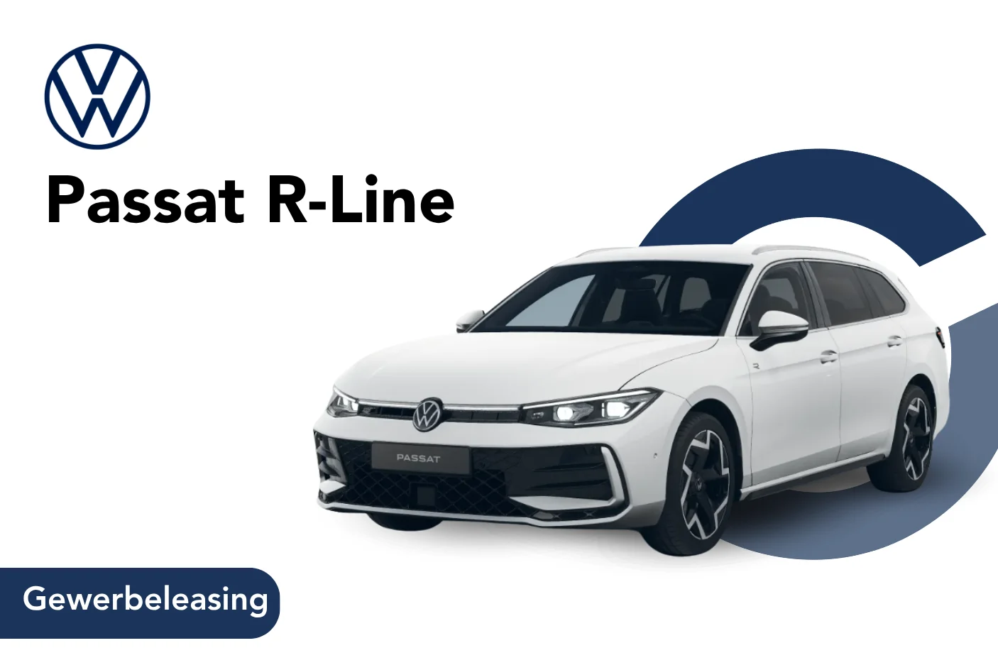Angebotsbild Passat RLine Gewerbeleasing