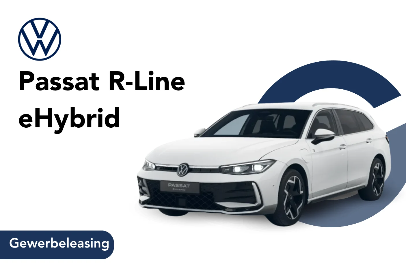 Angebotsbild Passat RLine eHybrid Gewerbeleasing