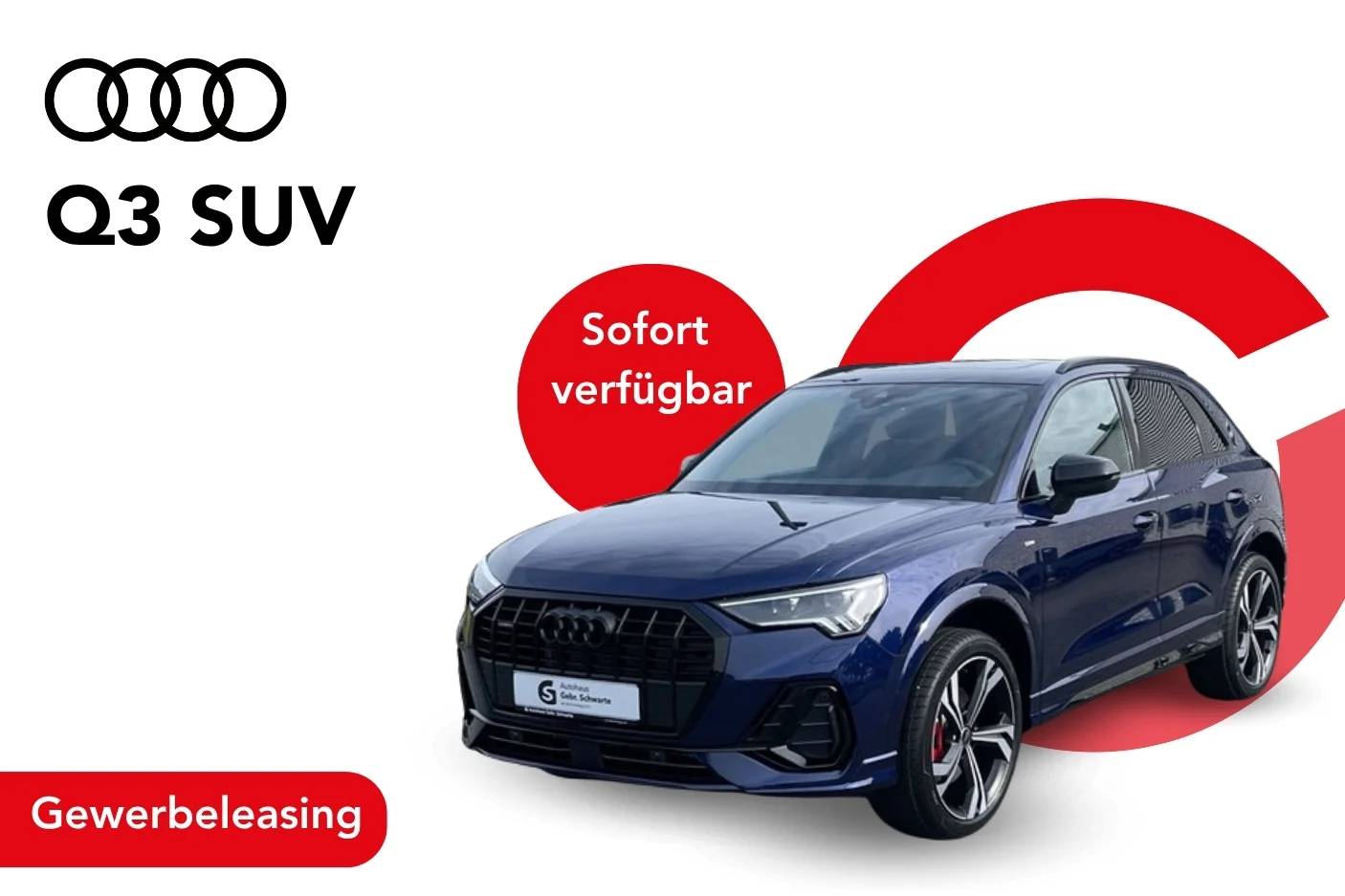 Angebotsbild Q3 SUV Gewerbeleasing