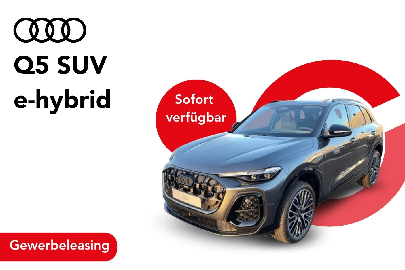 Angebotsbild Q5 SUV e hybrid Gewerbeleasing