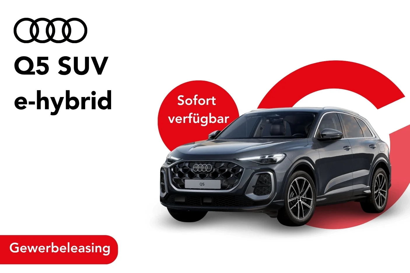Angebotsbild Q5 SUV e hybrid Gewerbeleasing