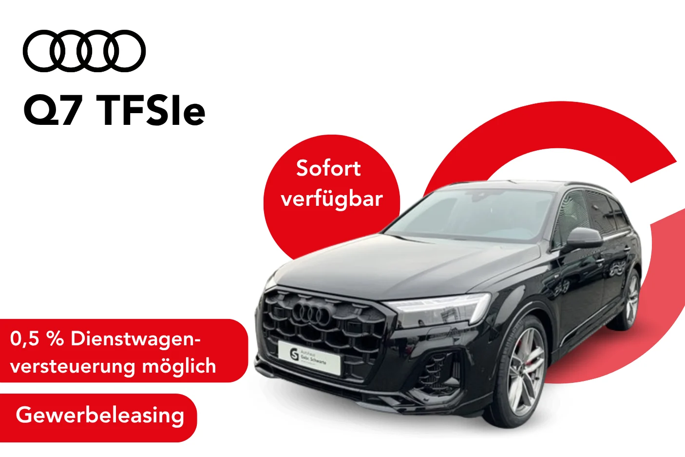 Angebotsbild Q7 TFSIe Gewerbeleasing