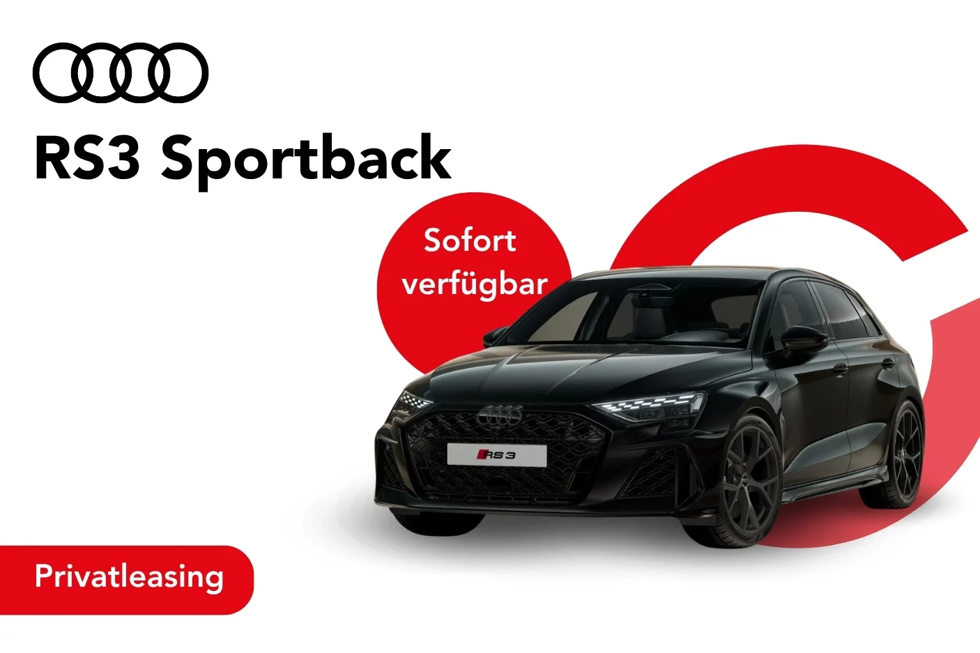 Angebotsbild RS3 Sportback Privatleasing