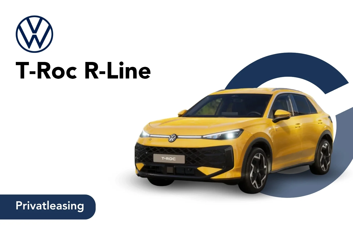 Angebotsbild T Roc R Line Privatleasing