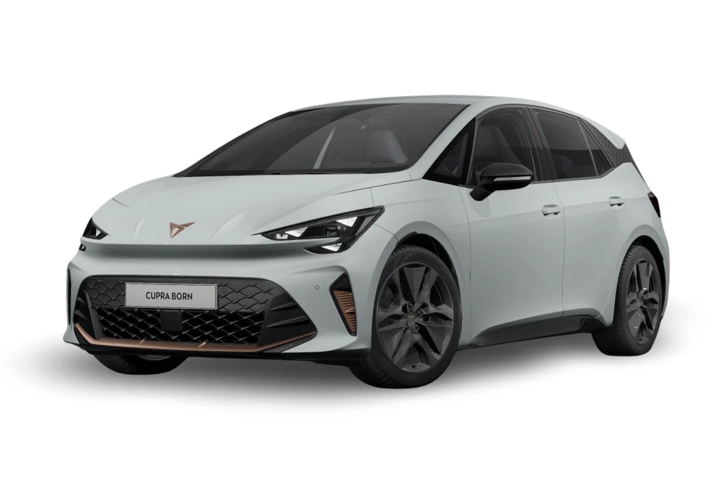 Cupra Born in weiß von Vorn