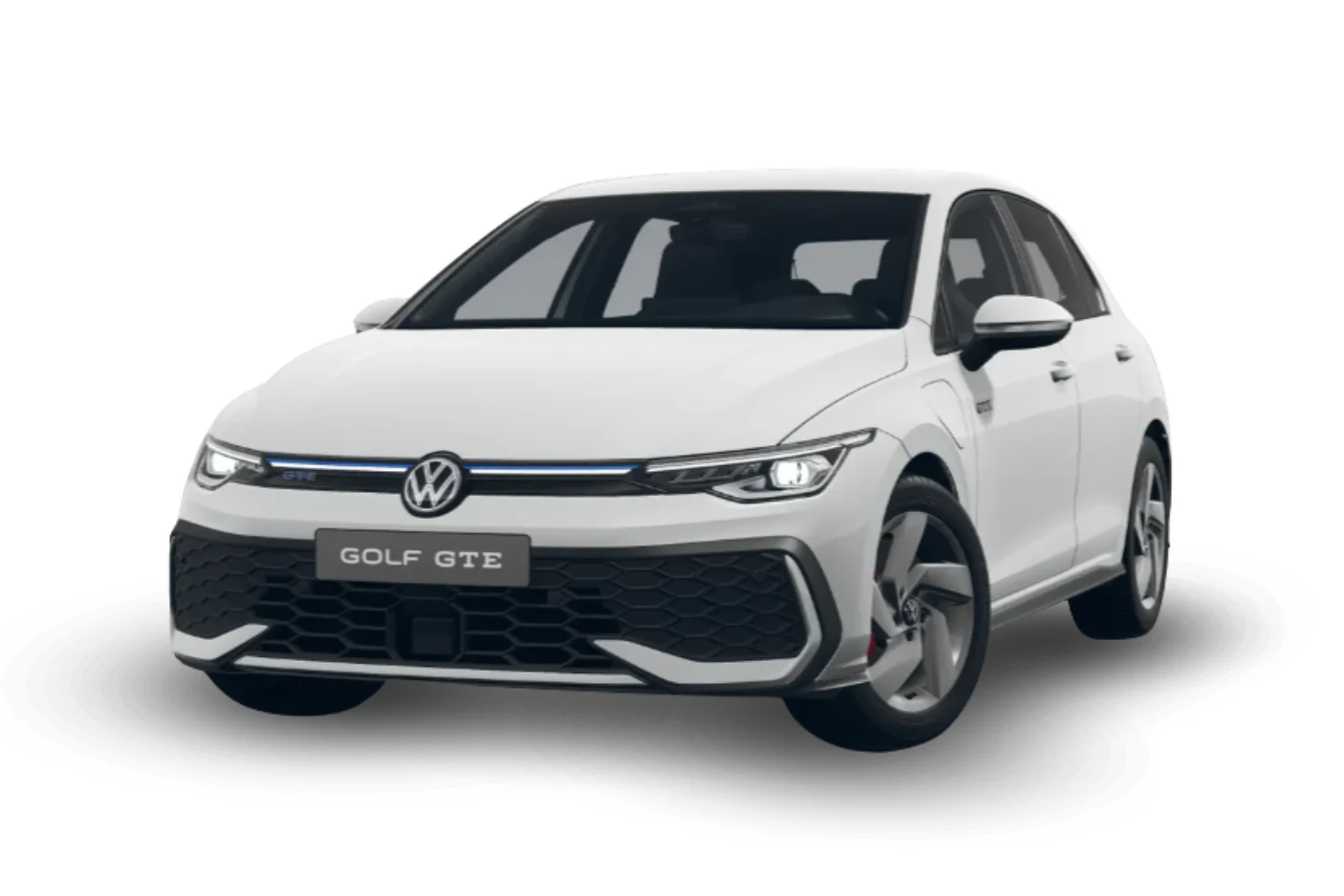VW Golf GTE freigestellt