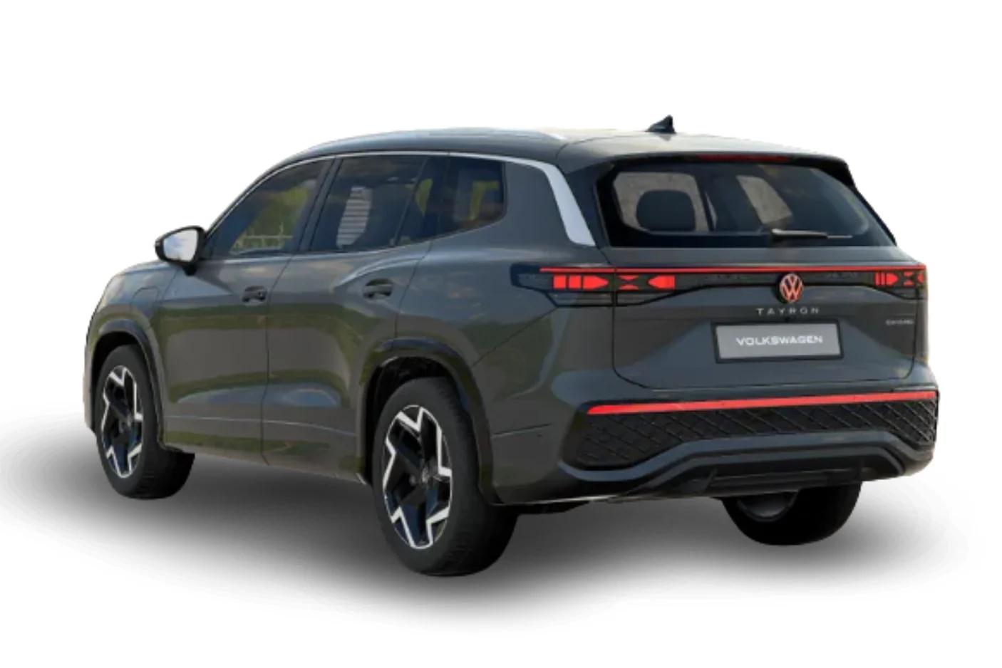 VW Tayron R Line E Hybrid Heckansicht