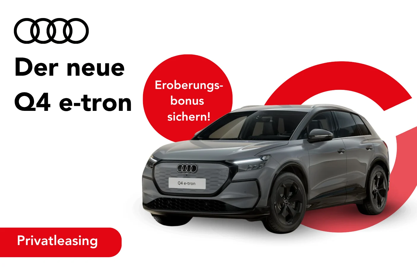 Angebotsbild derr neue Q4 mit Eroberungsbonus Privatleasing