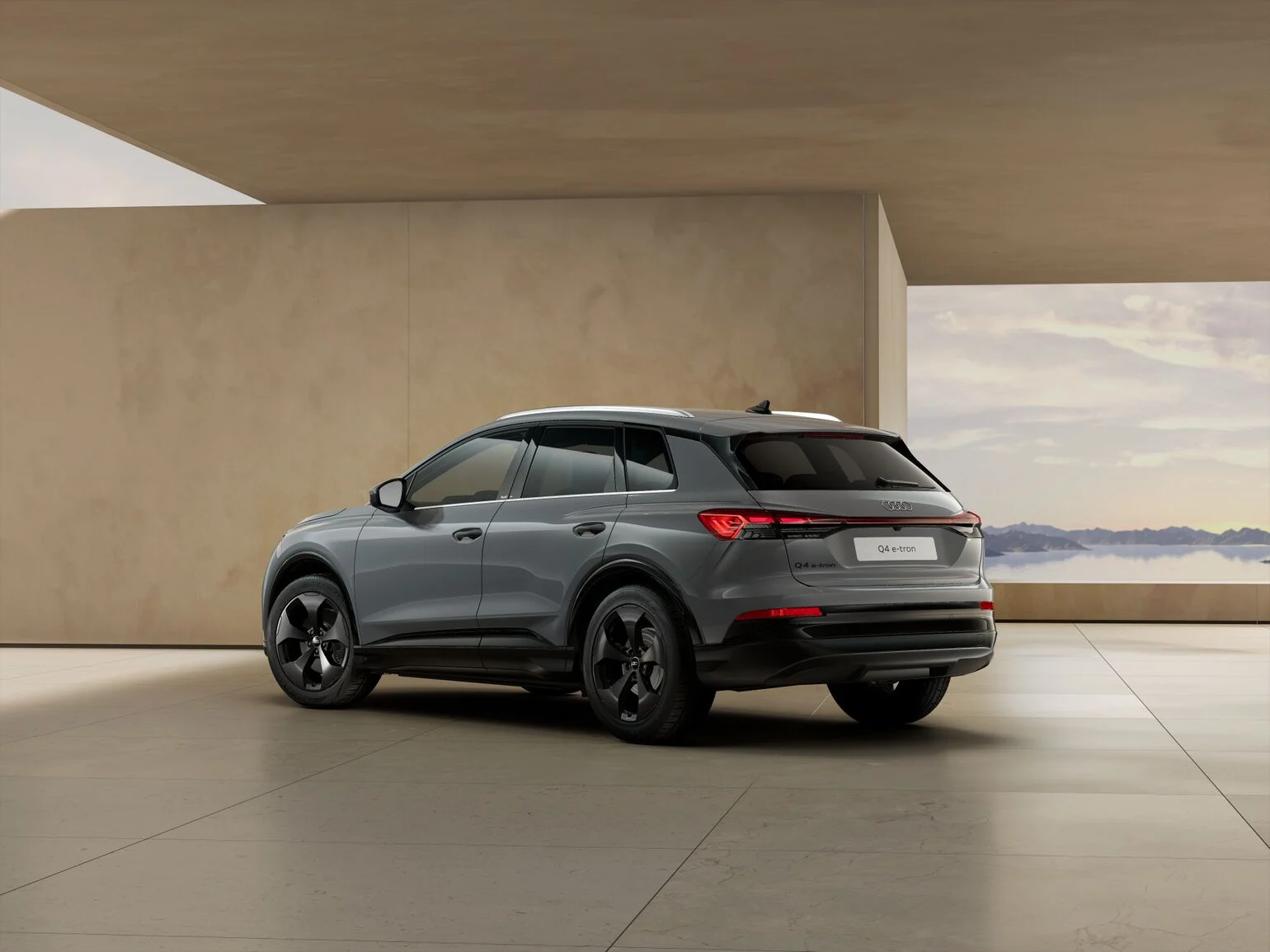 Audi Q4 E Tron AWKNXRY8 von Hinten
