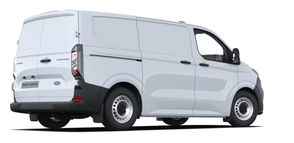 Ford Transit Custom von Hinten