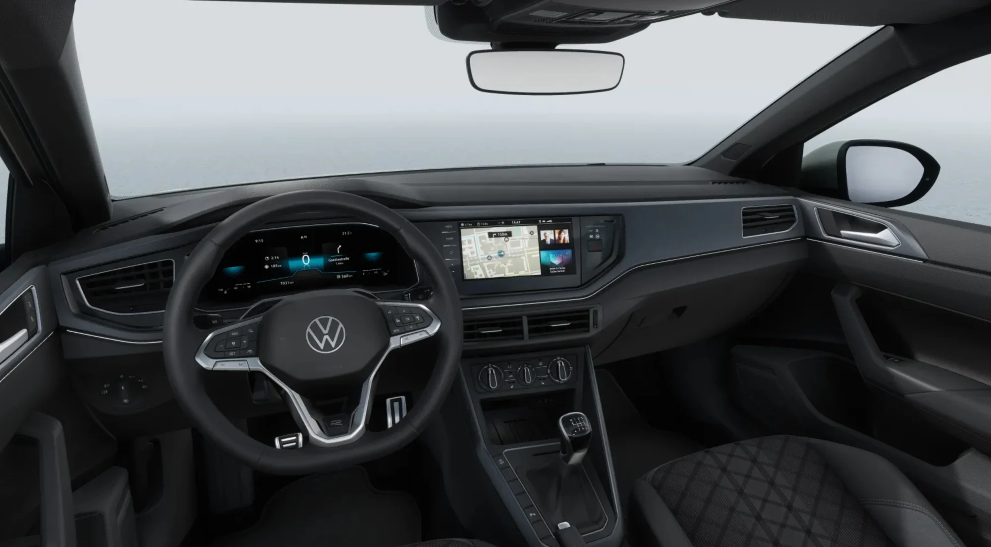 VW Taigo R-Line von Innen
