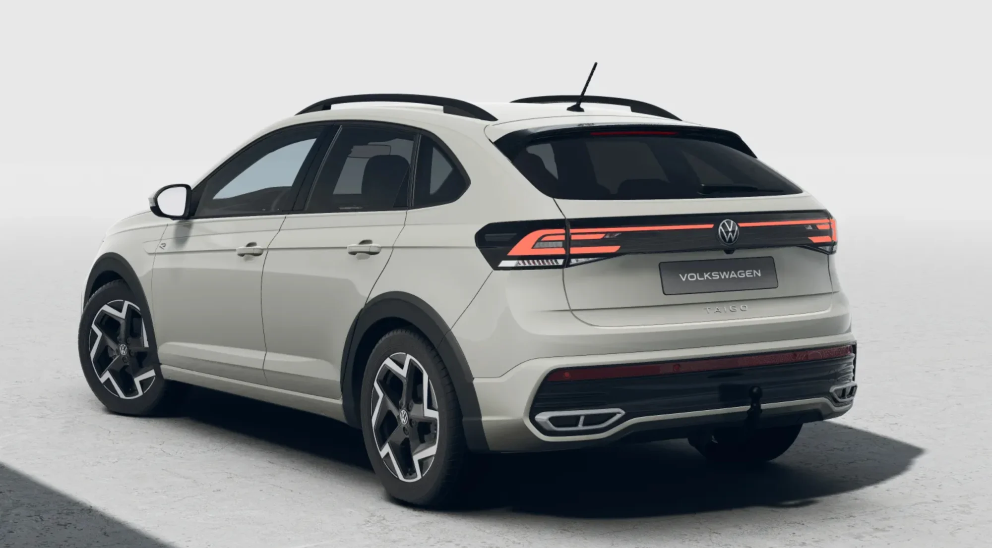 VW Taigo R-Line von Hinten