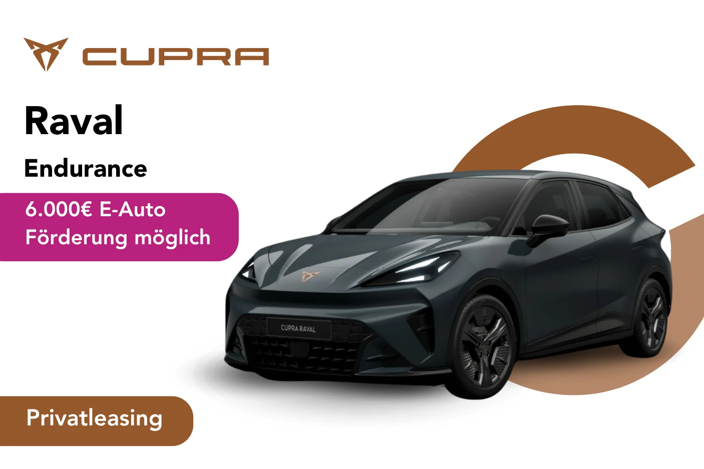 Cupra Raval Endurance BAFA Privatleasing Angebotsbild