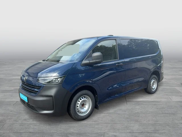 VW e Transporter in Dark Indigo Blue von Vorne