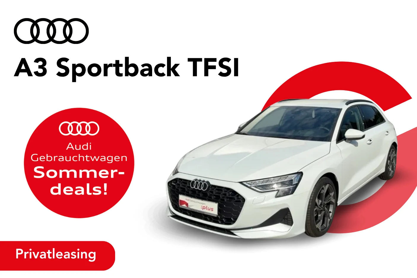 Angebotsbild A3 Sportback TFSI sommerdeals