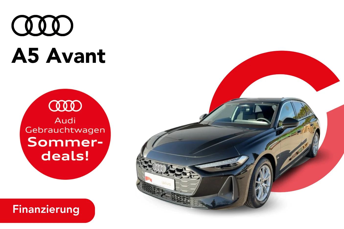 Angebotsbild A5 Avant 299€ Sommerdeals