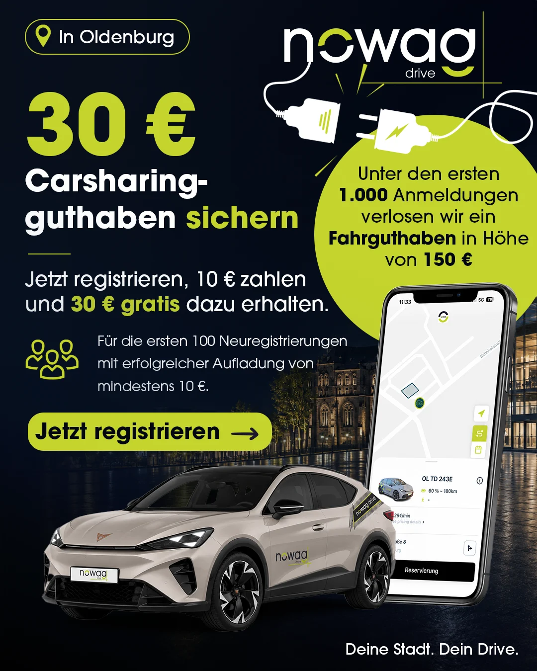 NOWAG drive Startguthaben