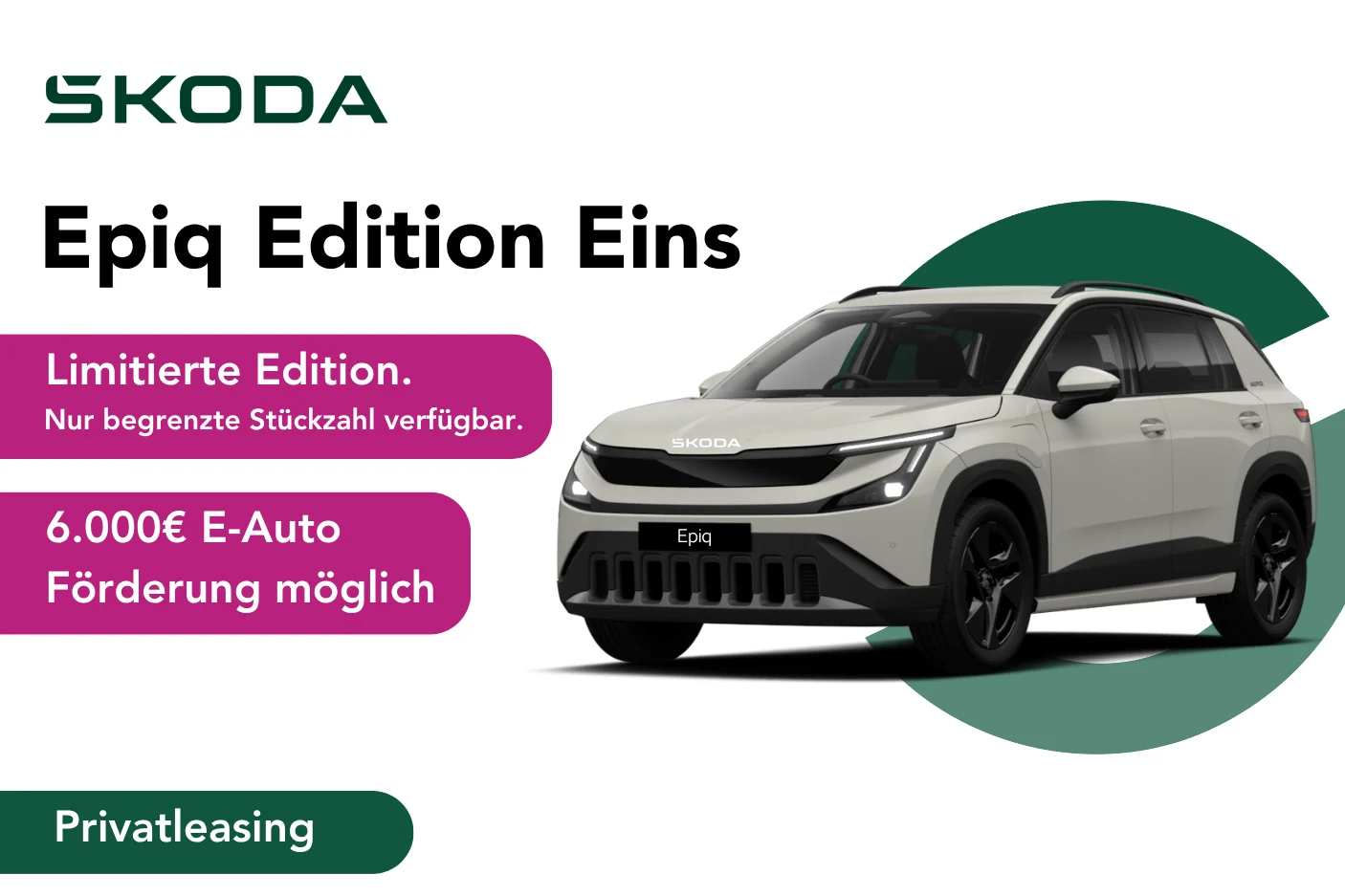 Skoda Epiq Edition Eins Angebotsbild