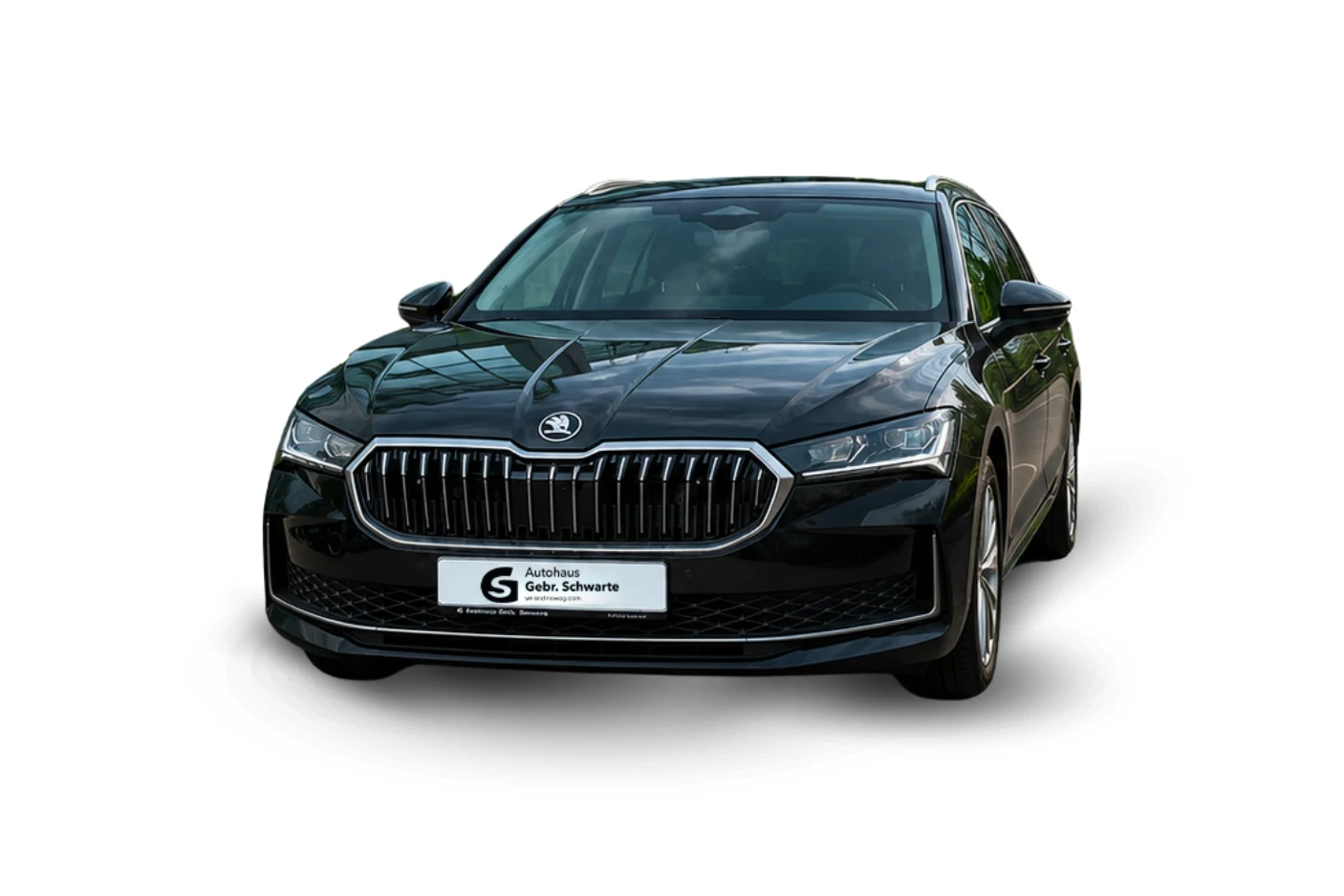 Skoda Superb L&K freigestellt Gewerbe