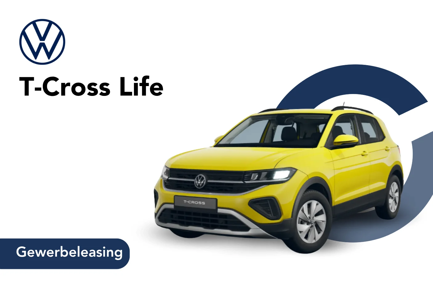 Angebotsbild VW T. Cross Gewerbeleasing