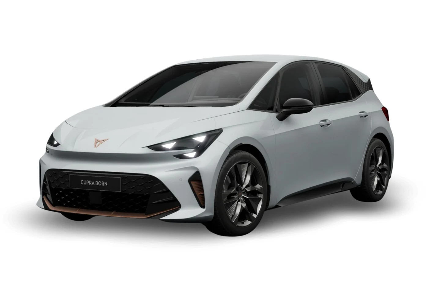 Cupra Born in Weiß Freigestellt Privatleasing