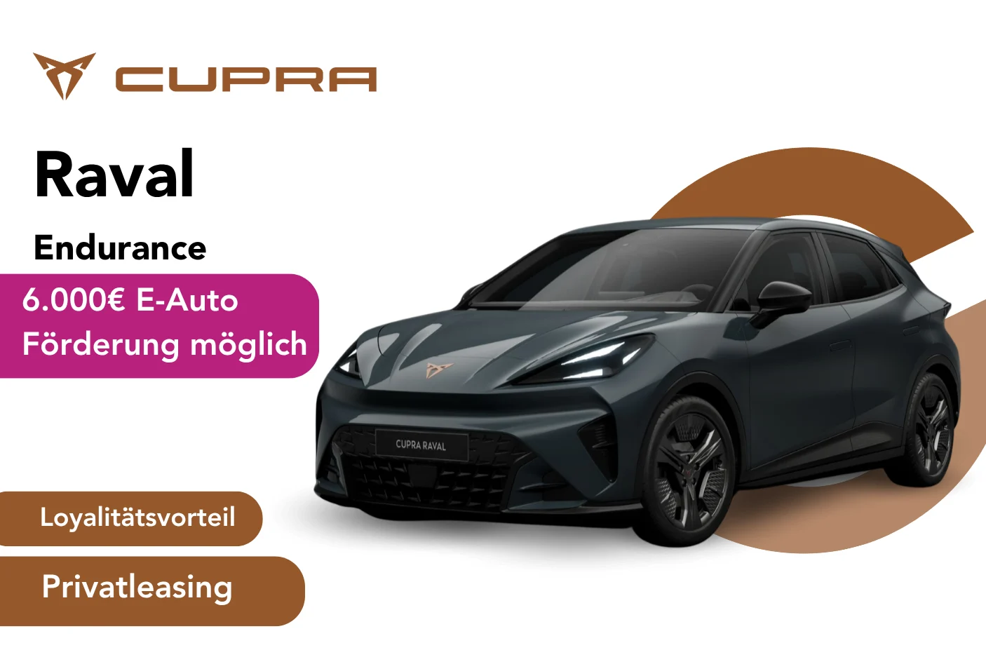 Cupra Raval Endurance loyalitätEFörderung Angebotsbild