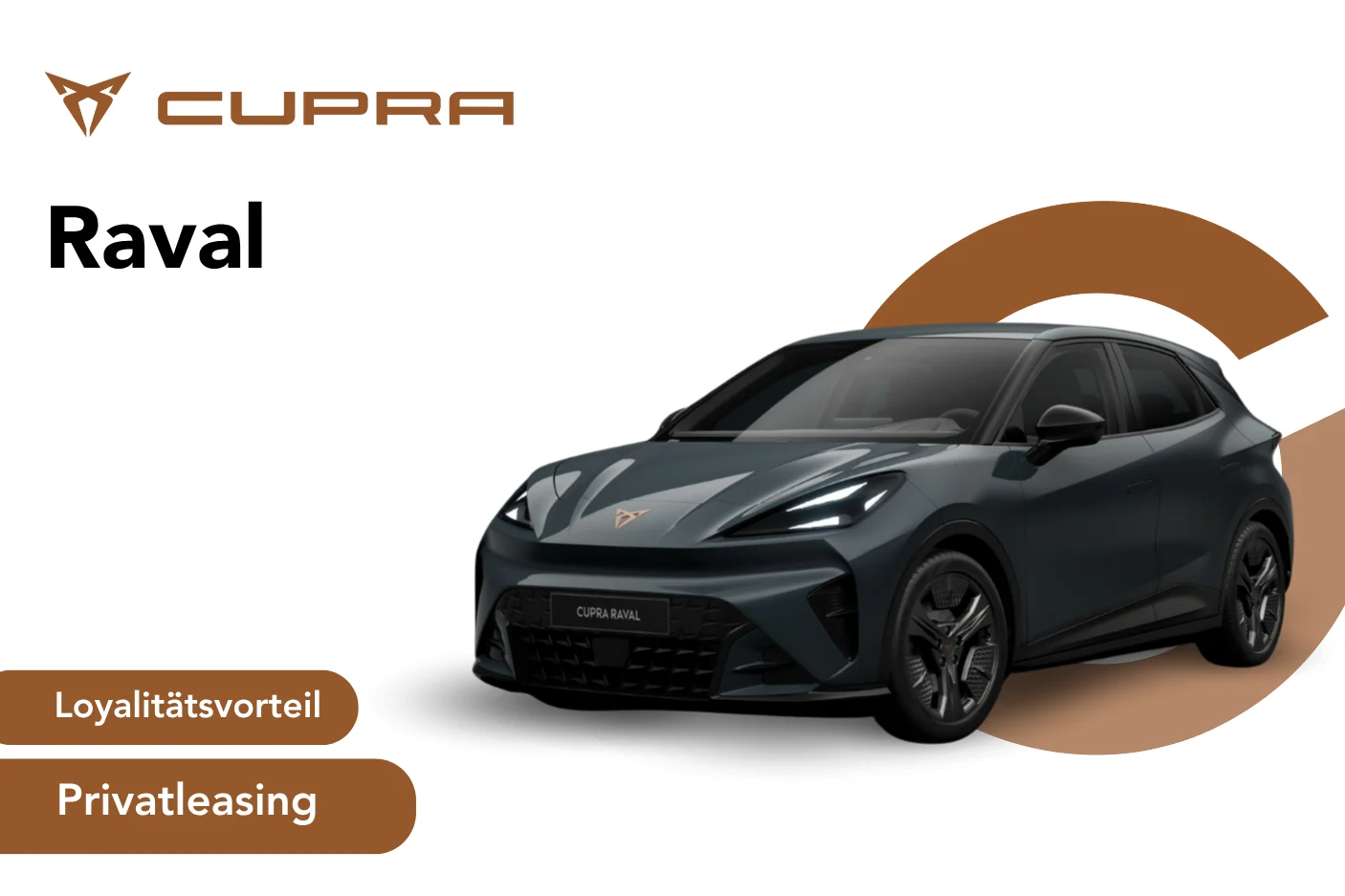 Cupra Raval Privatleasing loyalitätsvorteil Angebotsbild