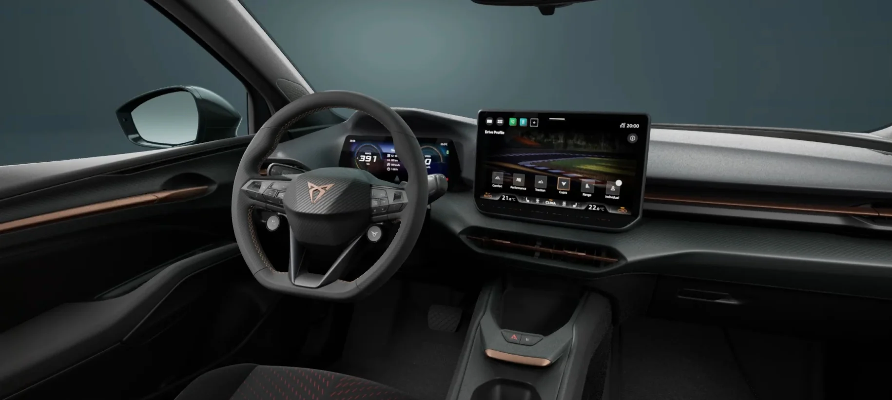 Cupra Raval von Innen
