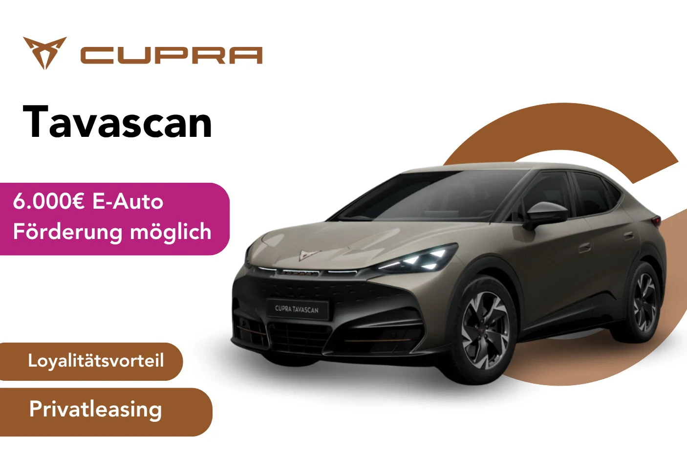 Cupra Tavascan loyalität EFörderung Angebotsbild