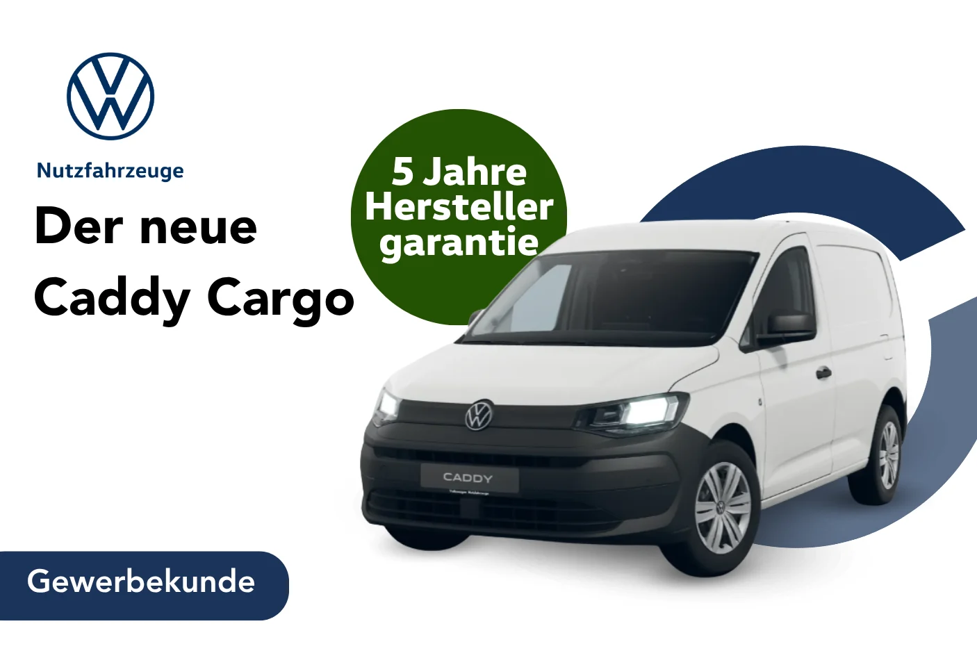 Der neue Caddy Cargo Angebotsbild