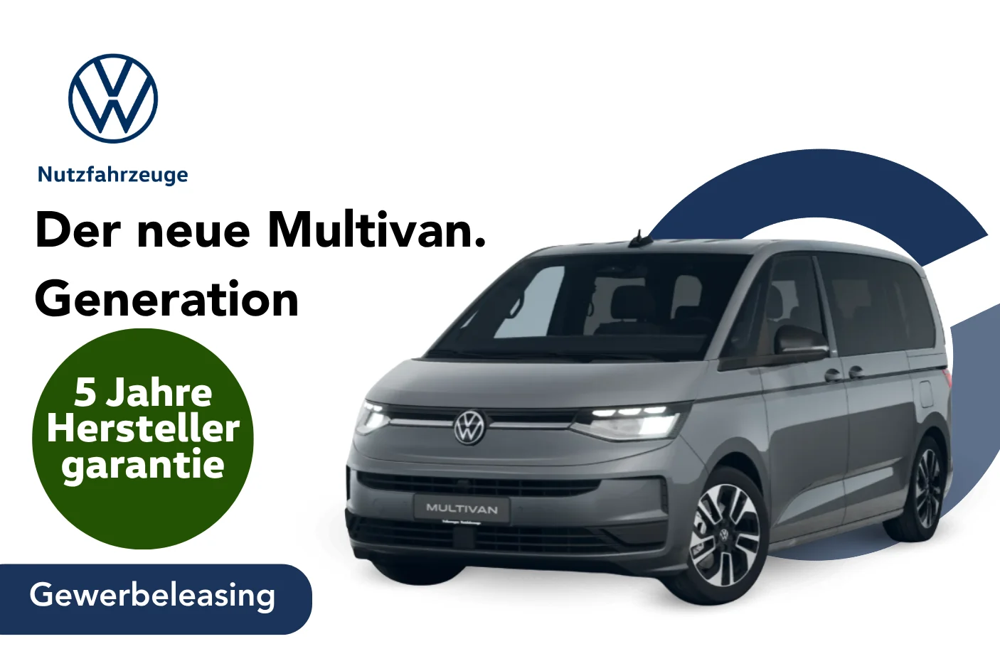 Der neue Multivan Generation NP8H69VG Gewerbeleasing Angebotsbild