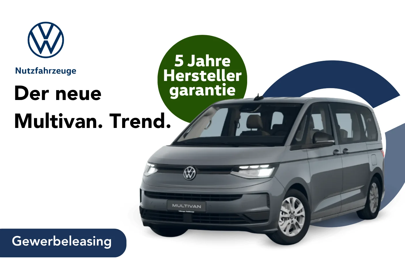 Der neue Multivan NMB89FVR Gewerbeleasing Angebotsbild