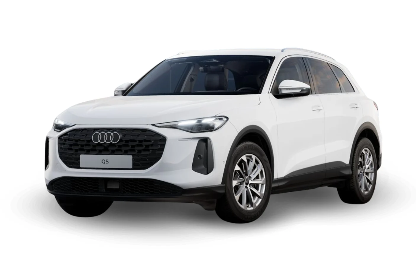 Q5 SUV in WEiß freigestellt ADJPF92X