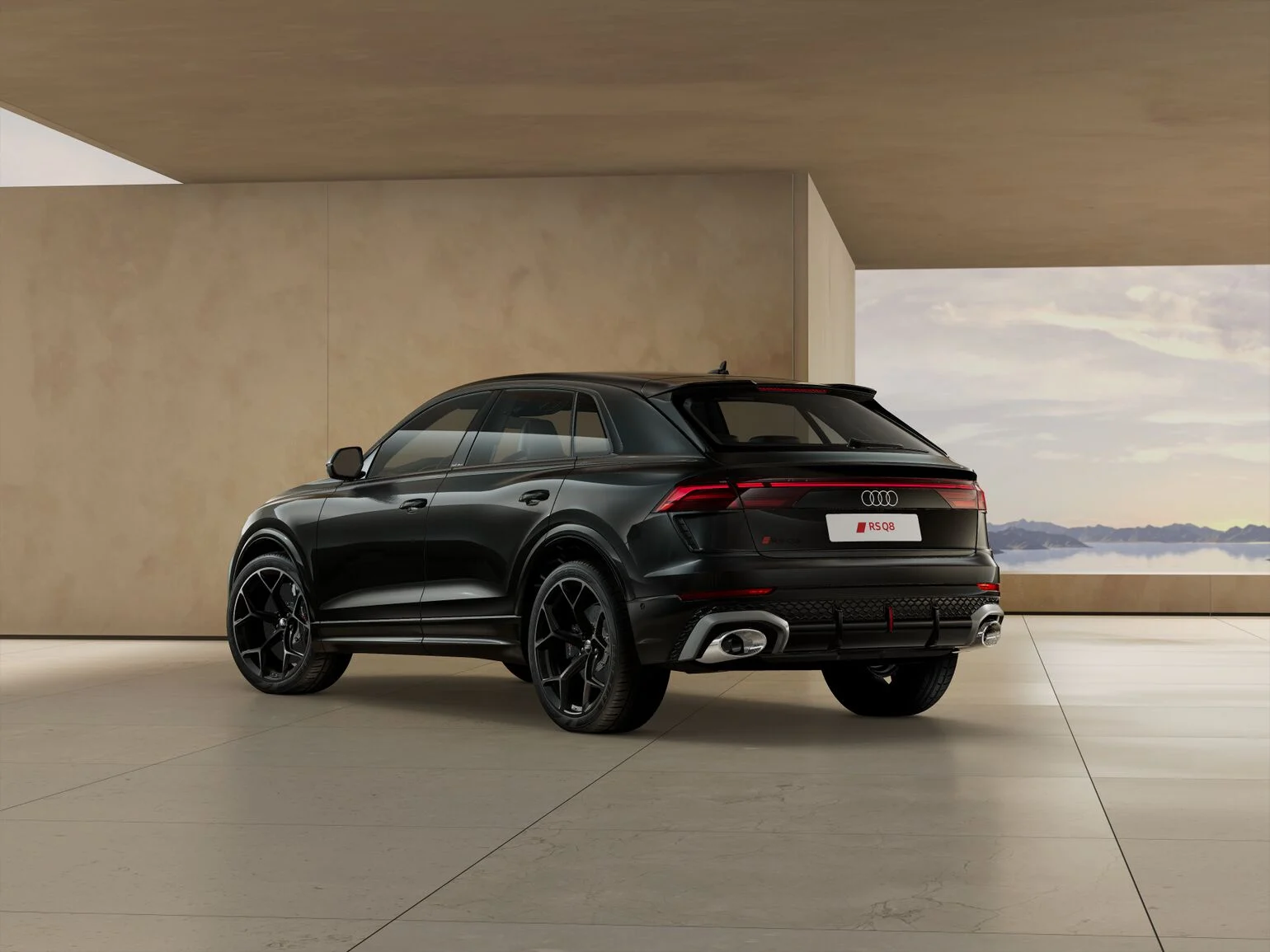 RS Q8 Hinten
