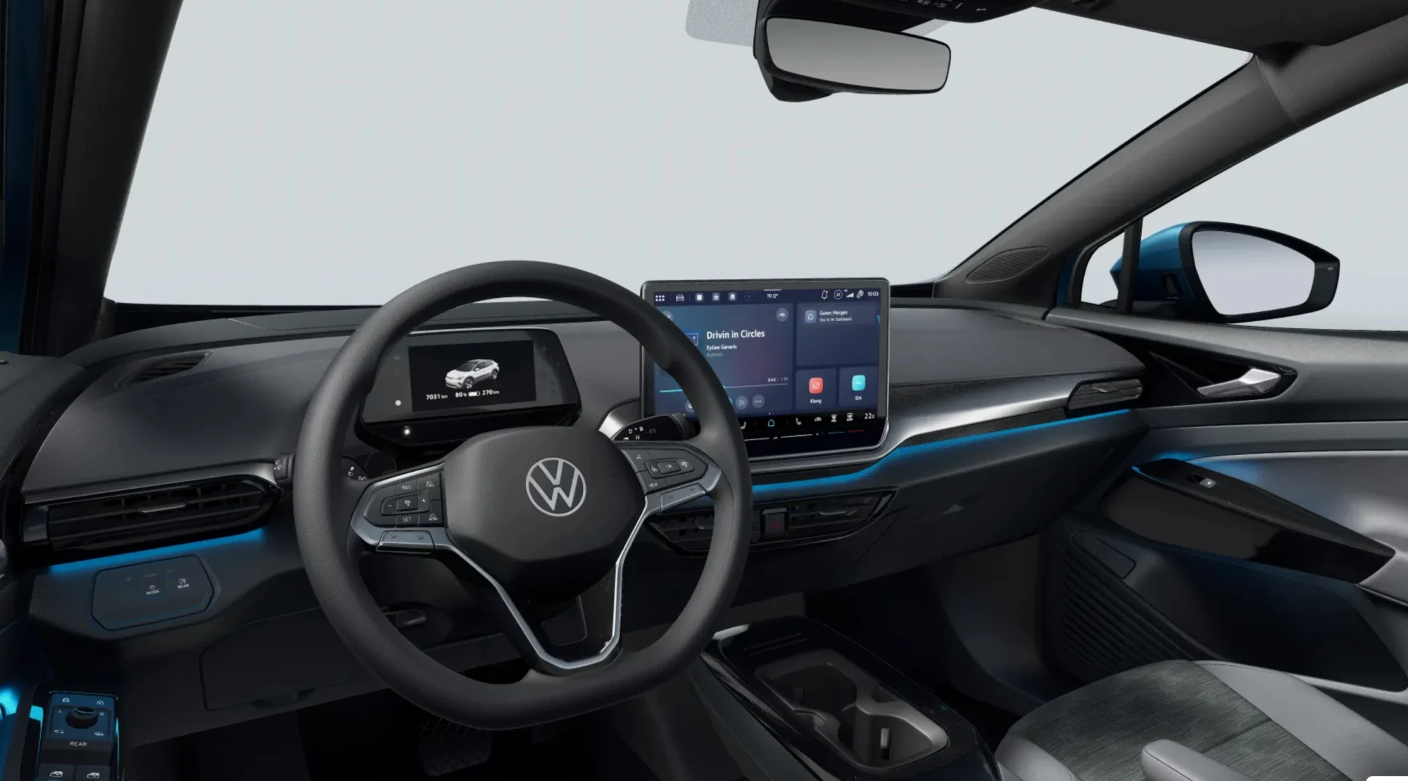 VW ID. 4 Pure von Innen