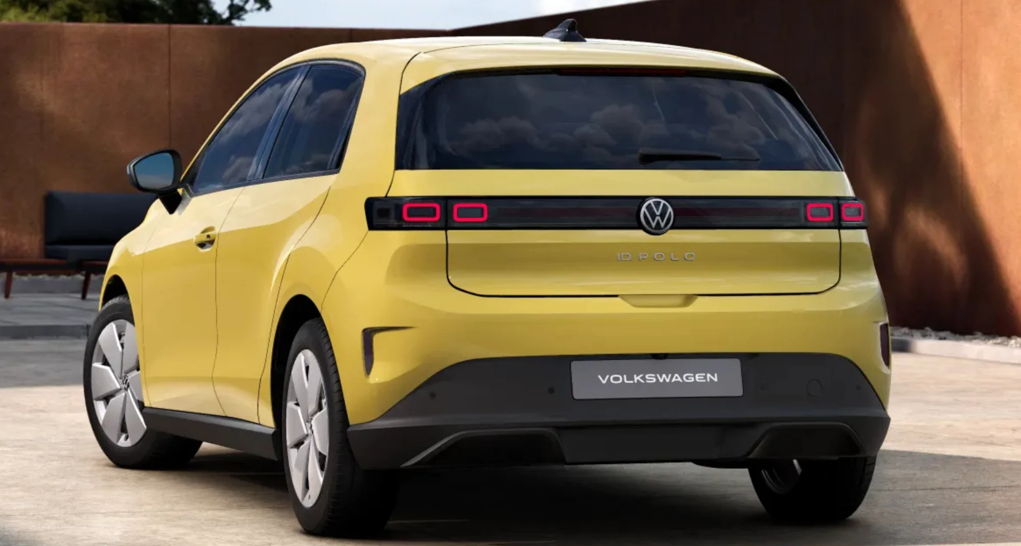 VW ID. Polo Style von Hinten