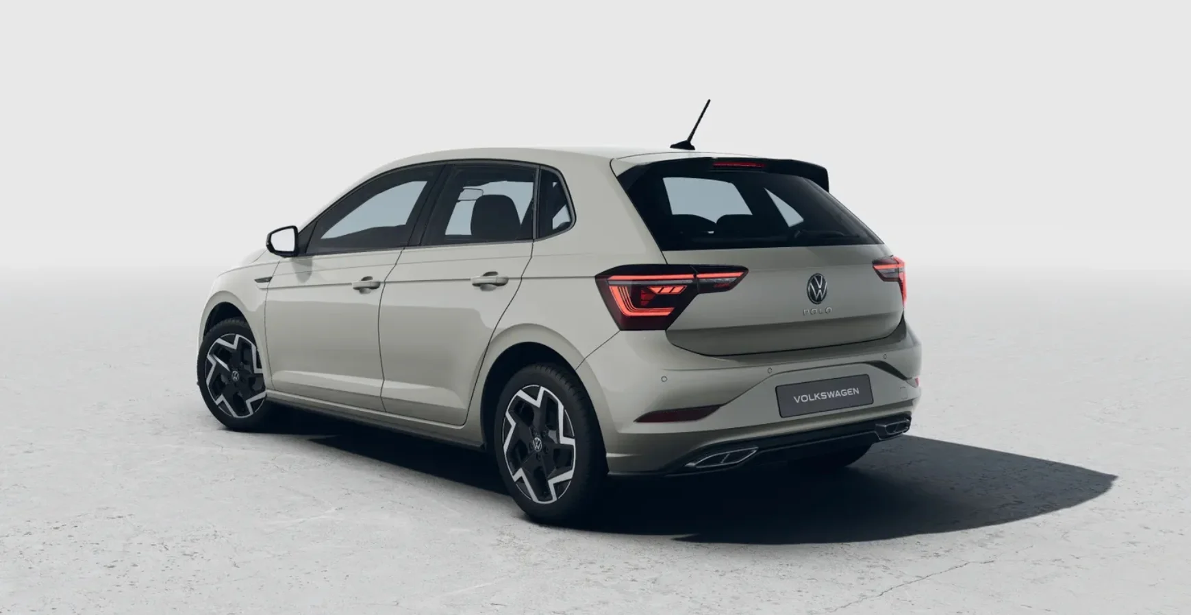 VW Polo R Line von Hinten