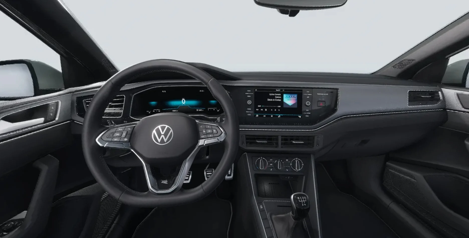 VW Polo R Line von Innen
