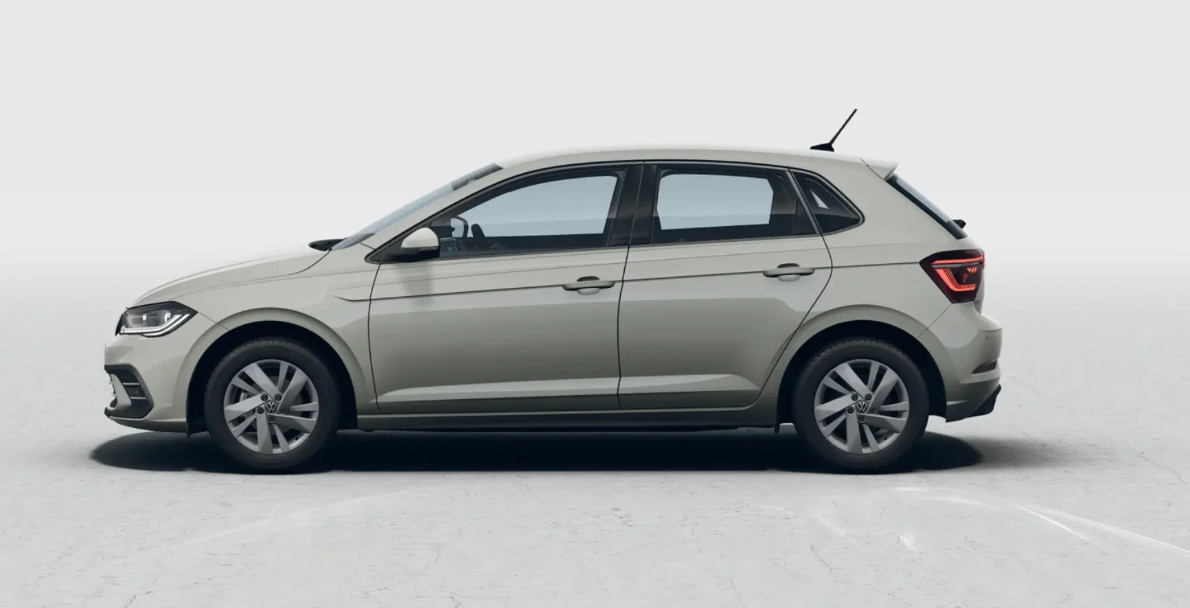 VW Polo Style von der Seite