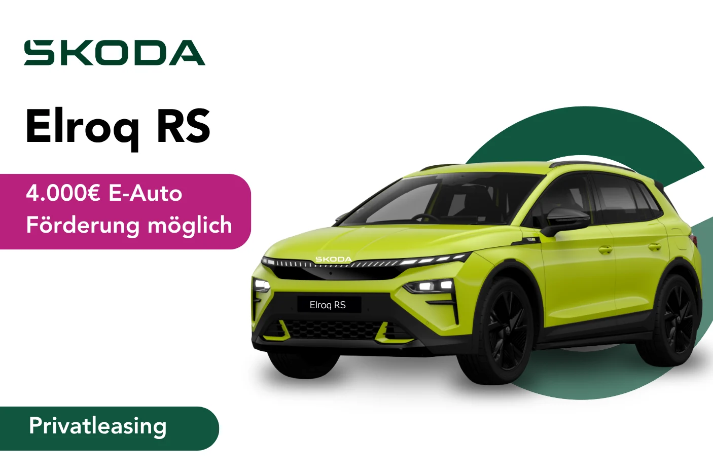 Skoda Elroq RS Angebotsbild