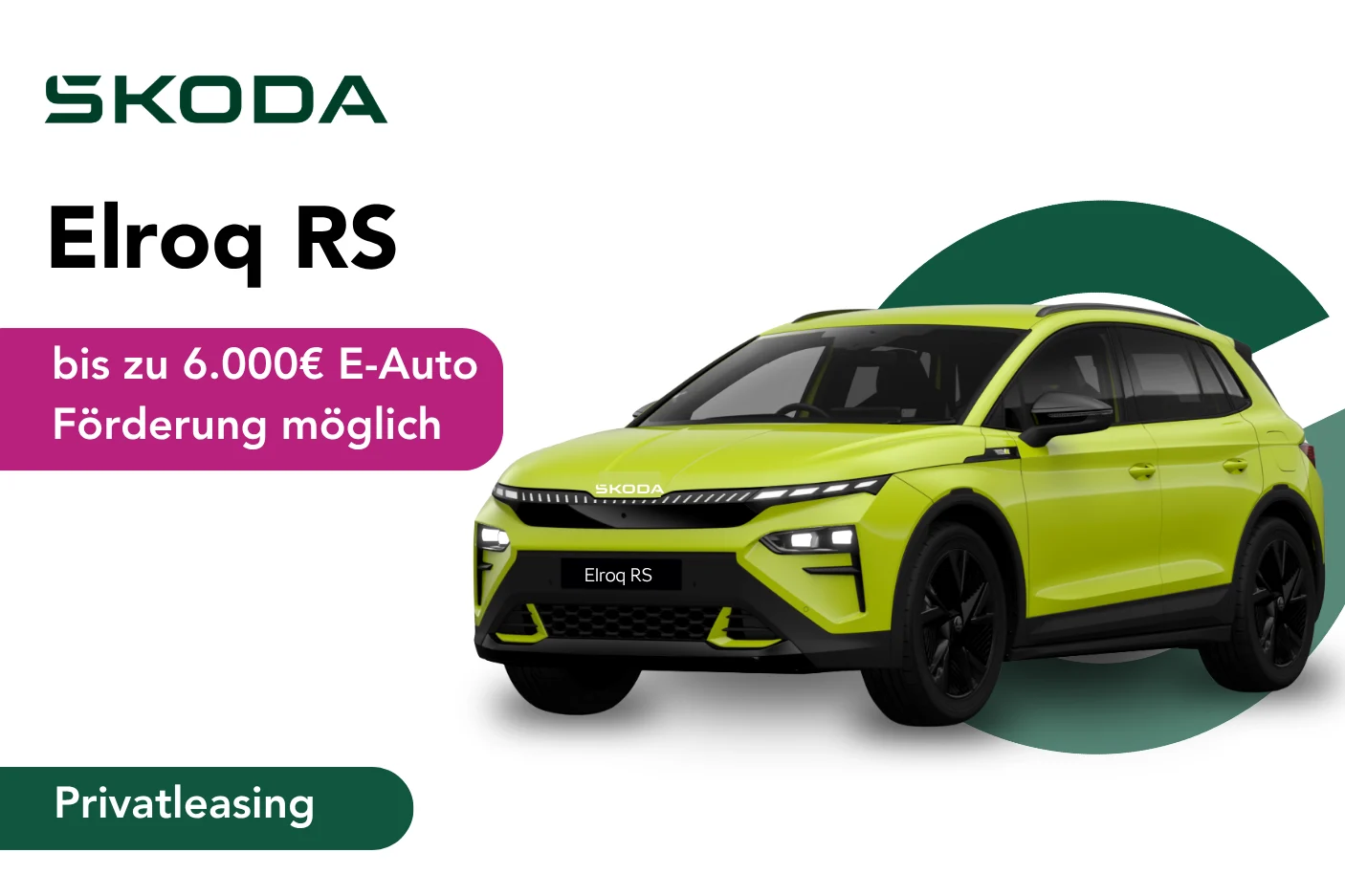 Skoda Elroq RS Angebotsbild Neu